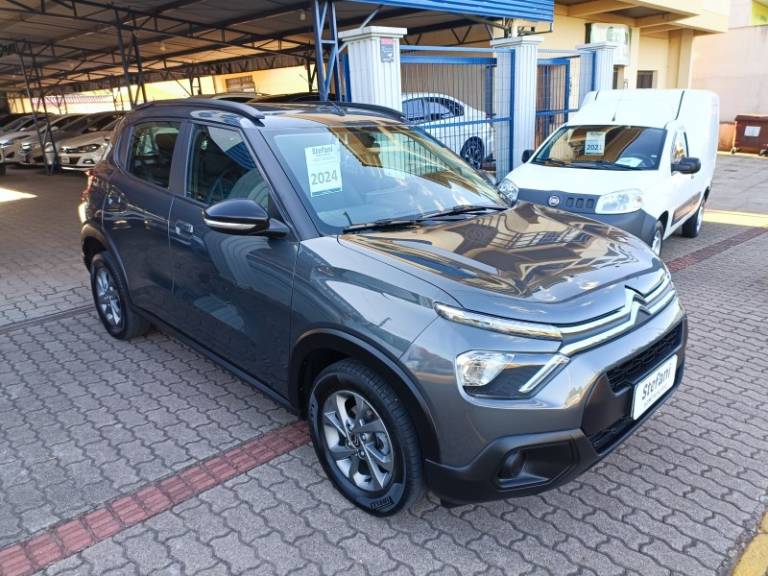 CITROËN - C3 - 2023/2024 - Cinza - R$ 73.900,00