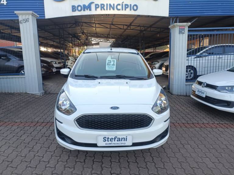 FORD - KA - 2020/2021 - Branca - R$ 58.900,00