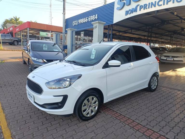 FORD - KA - 2020/2021 - Branca - R$ 58.900,00